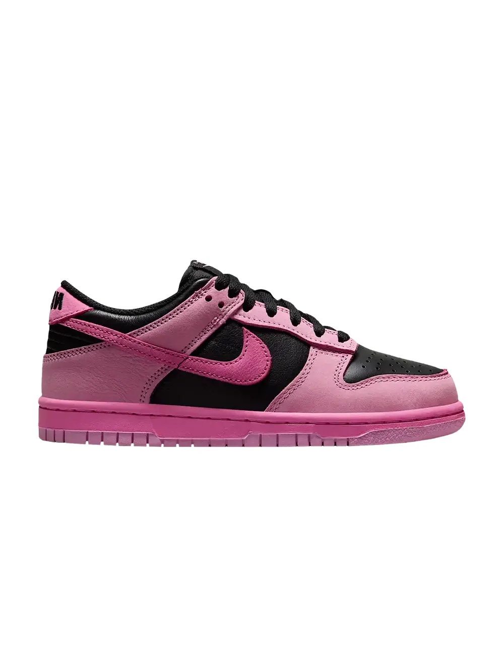 Кроссовки Nike Dunk Low SE GS — изображение 1 из 1, розовый/черный/розовый