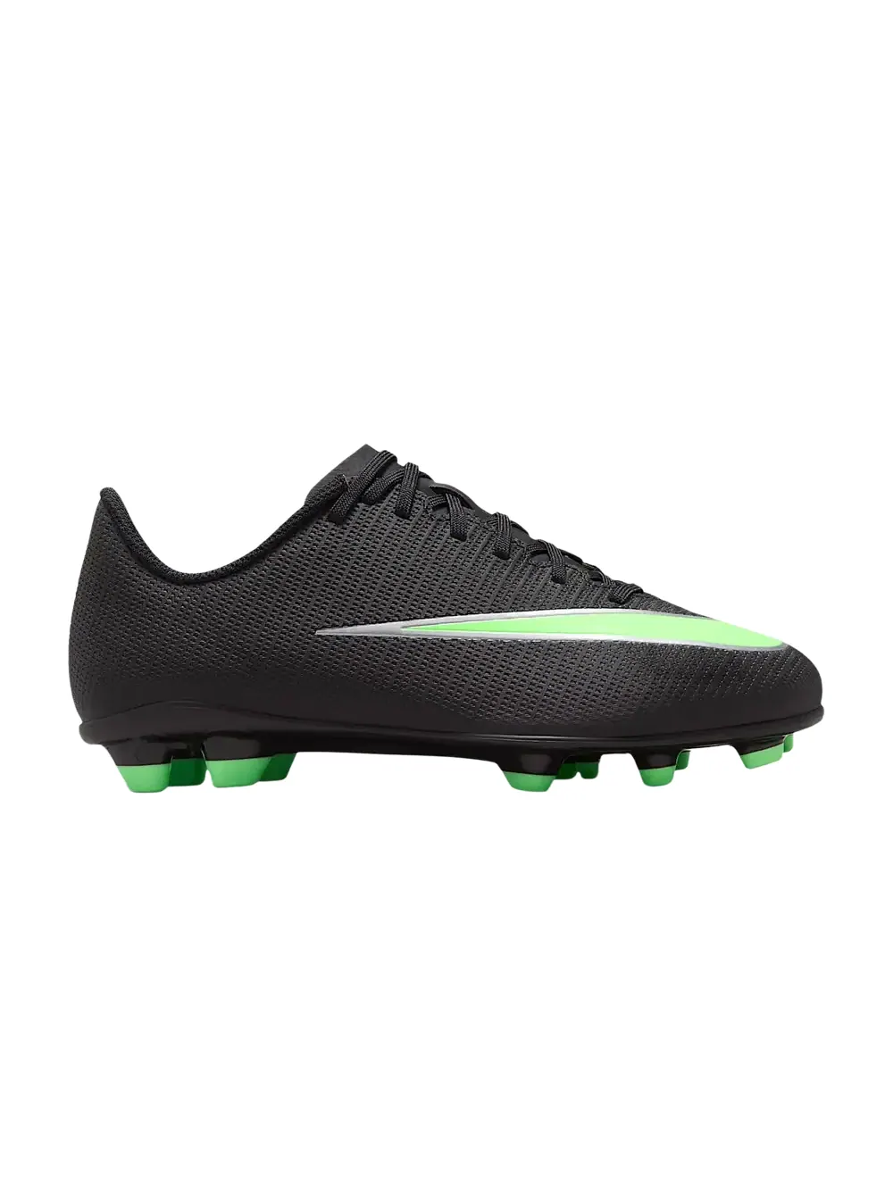 Бутсы Nike Jr. Mercurial Vapor 17 Club MG Low GS — изображение 1 из 1, черный/черный/зеленый