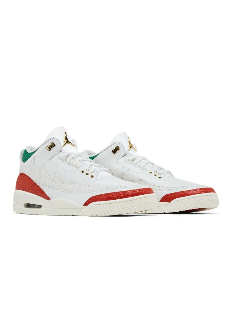 Кроссовки Air Jordan 3 Retro, El Vuelo — изображение 8 из 8, белый