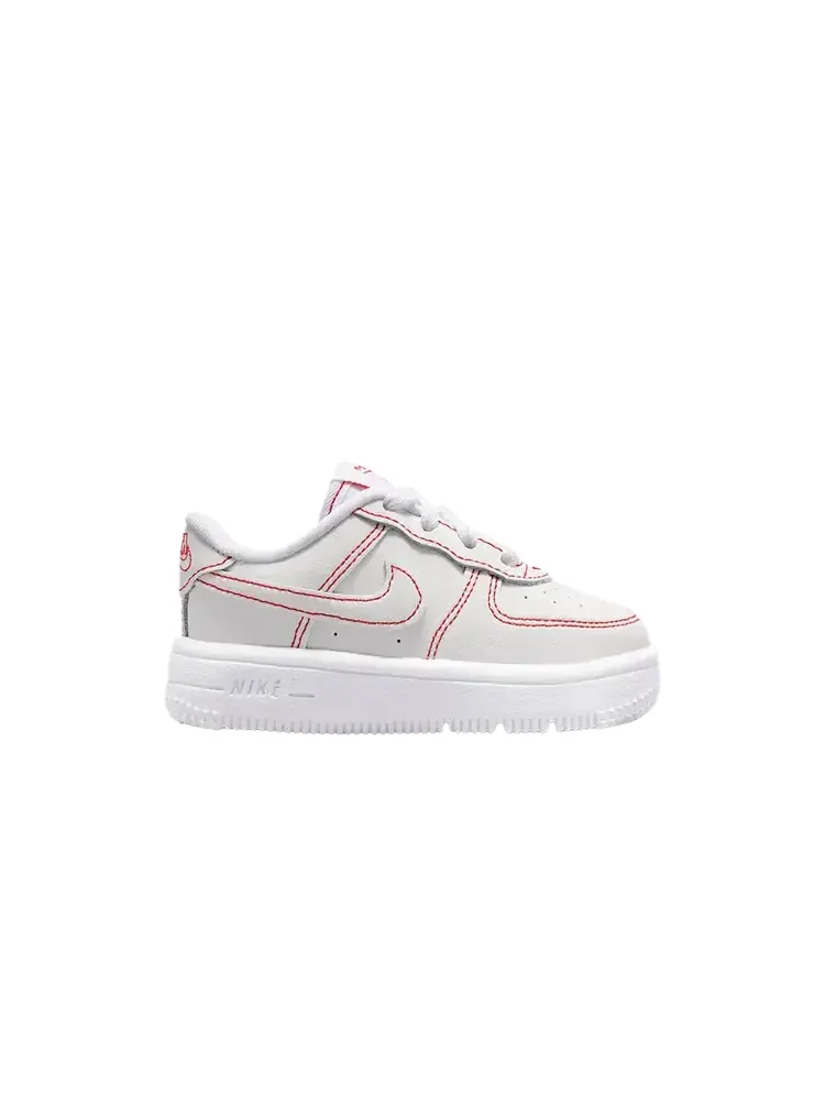 Кроссовки Nike Force 1 Low LV8 TD 'White University Red' — изображение 1 из 1, розовый