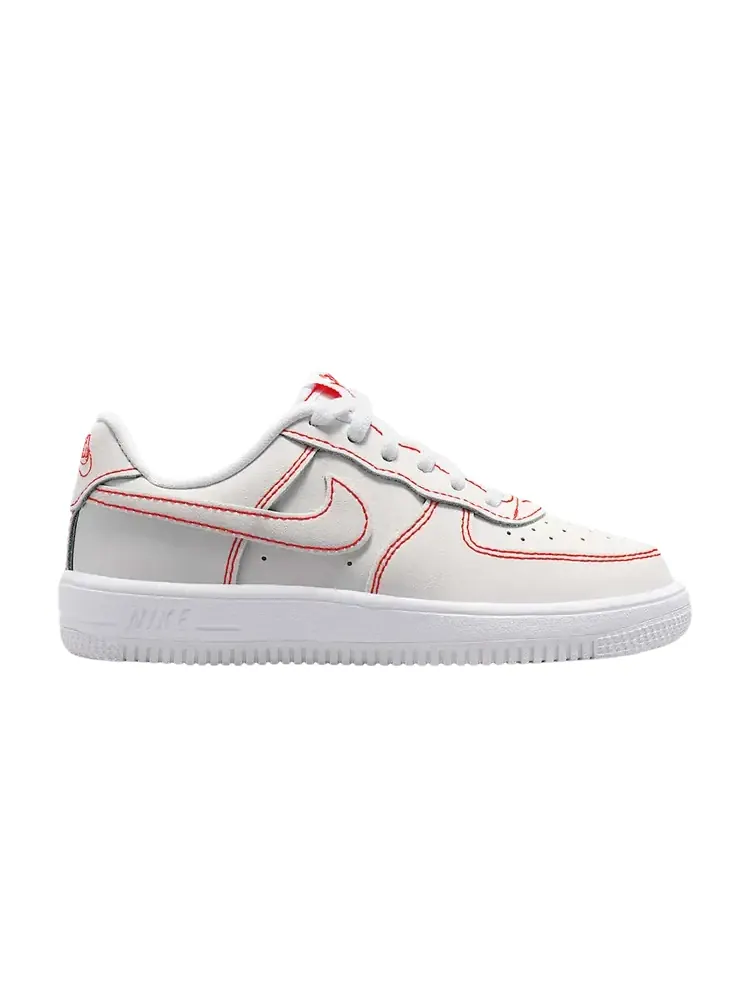 Кроссовки Nike Force 1 Low LV8 1 PS 'White University Red' — изображение 1 из 1, белый