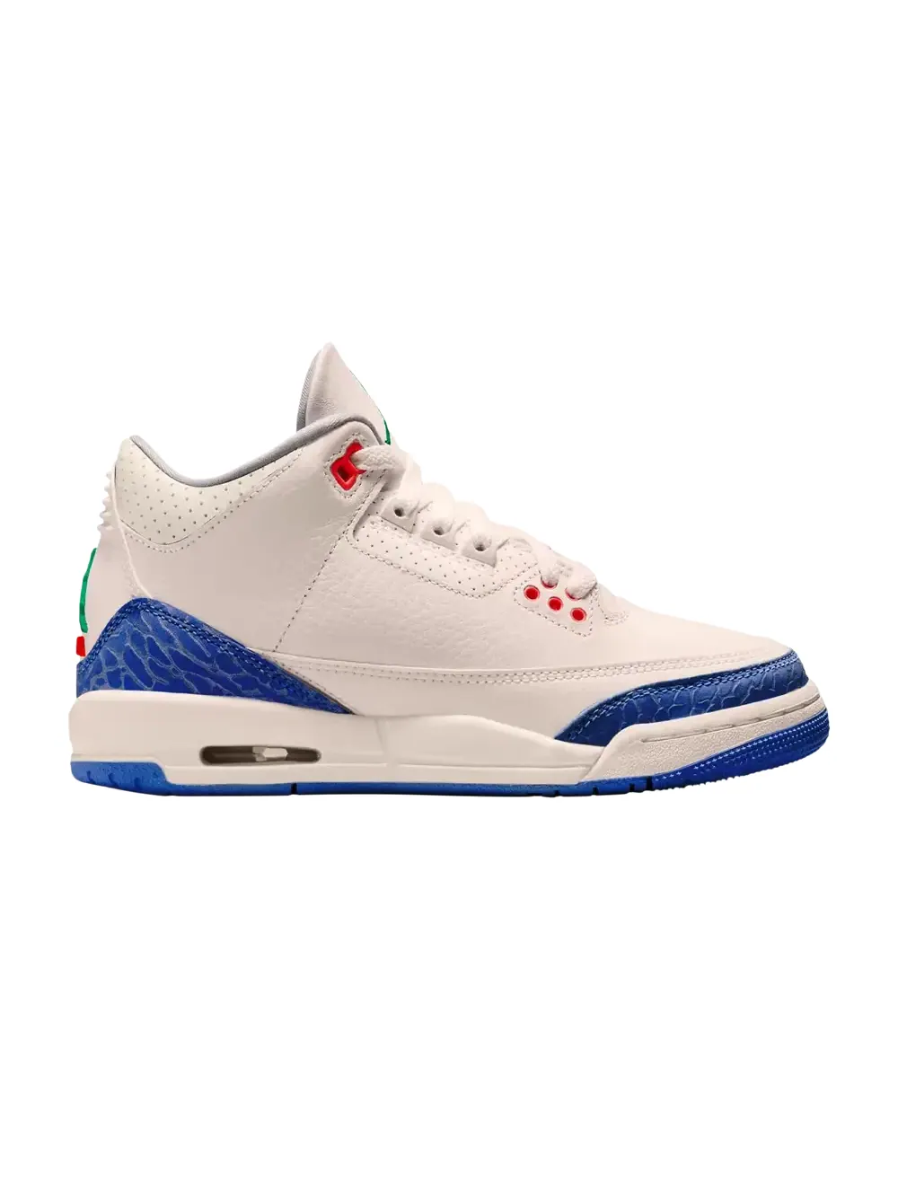 Кроссовки Air Jordan 3 Retro — изображение 1 из 1, красный/синий/зеленый