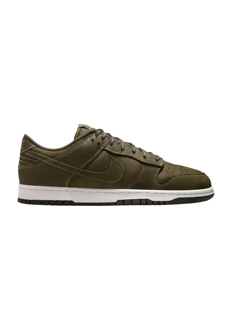 Nike Dunk Low QS 'Medium Olive' — изображение 1 из 1, зеленый