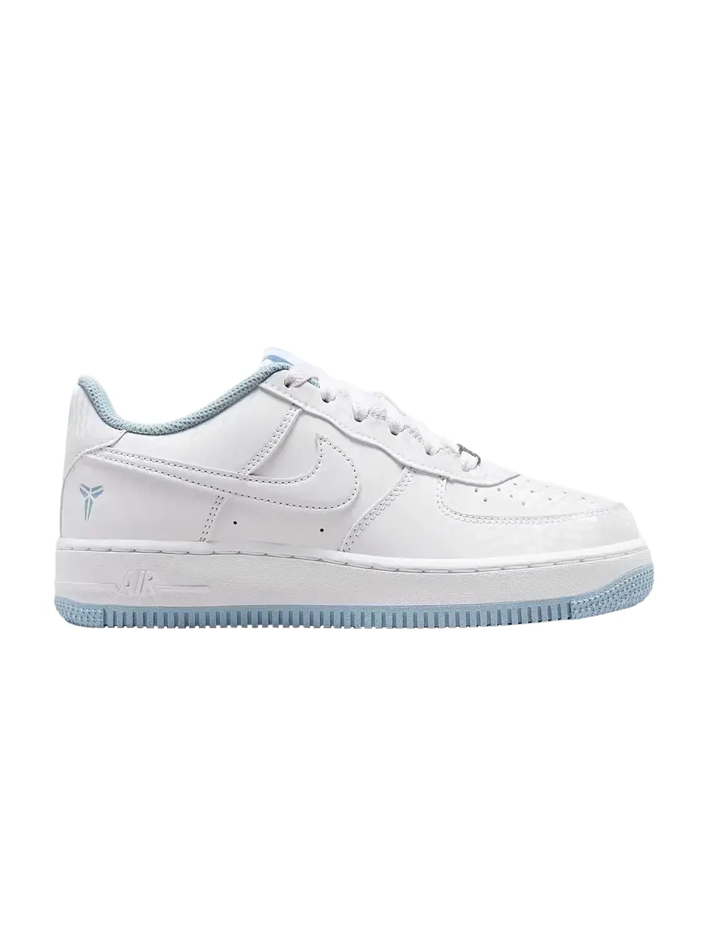 Кроссовки Nike Air Force 1 Low GS — изображение 1 из 1, белый/синий/белый
