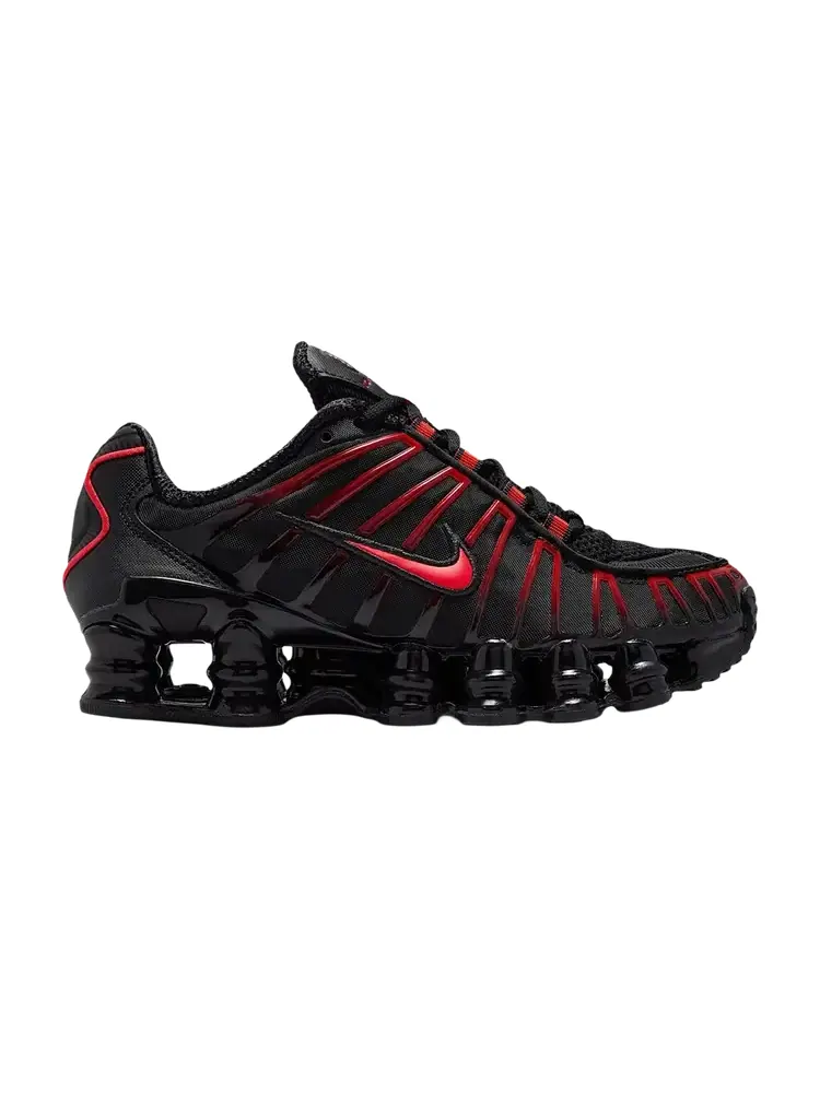 Кроссовки Nike Shox TL GS 'Black Light Crimson' — изображение 1 из 1, черный