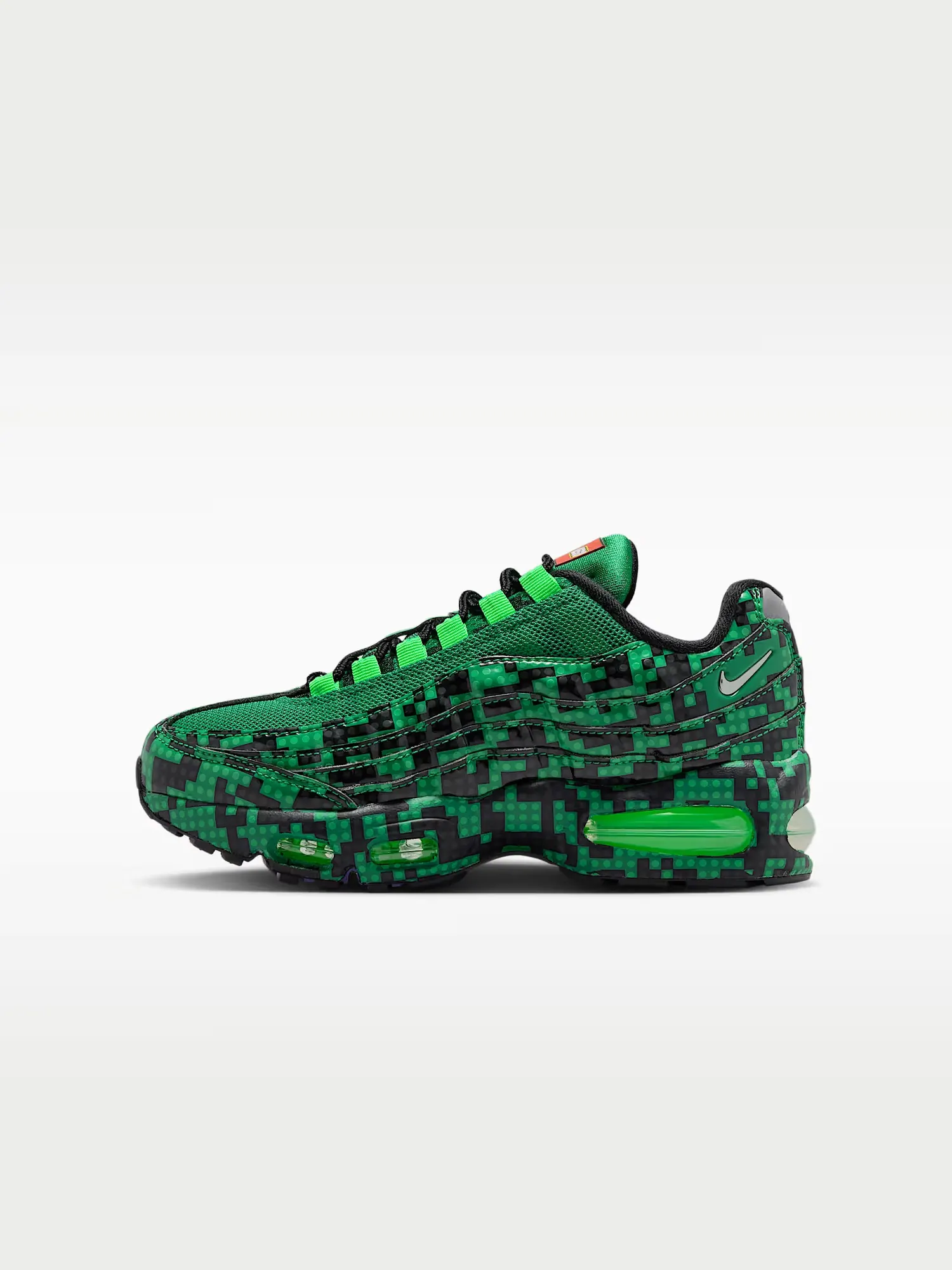 Кроссовки детские Nike Air Max 95 x LEGO Collection — изображение 1 из 8, зеленый/черный