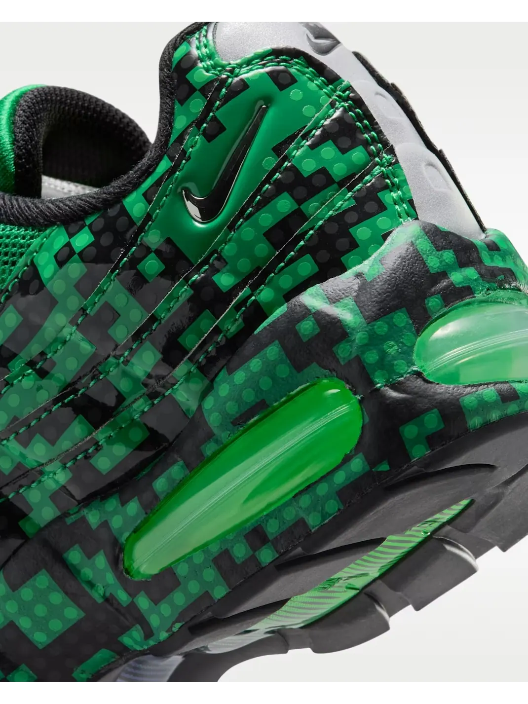 Кроссовки детские Nike Air Max 95 x LEGO Collection — изображение 5 из 8, зеленый/черный