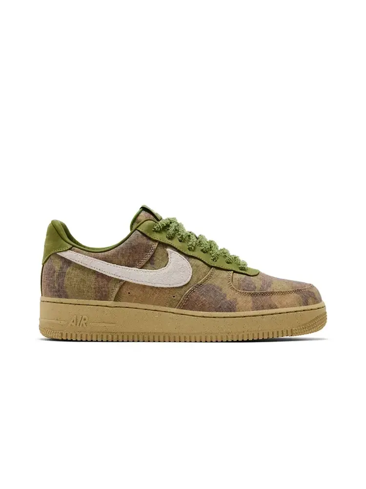 Кроссовки Nike Air Force 1 Low 'Wheatgrass' — изображение 1 из 8, зеленый