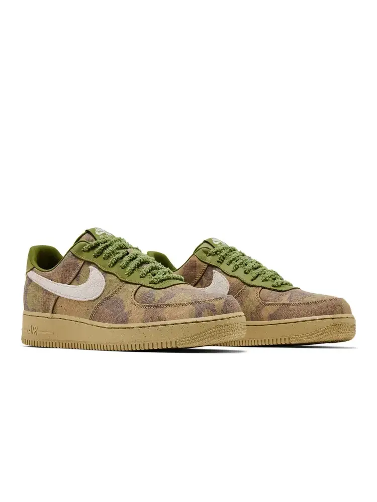 Кроссовки Nike Air Force 1 Low 'Wheatgrass' — изображение 8 из 8, зеленый