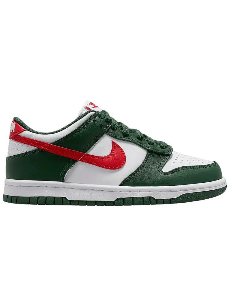 Кроссовки Nike Dunk Low GS — изображение 1 из 1, зеленый