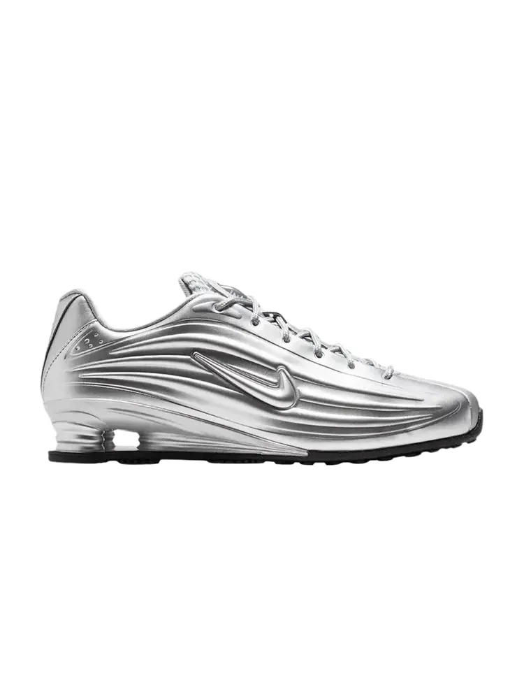 Nike Wmns Shox Z 'Metallic Silver Black' — изображение 1 из 1, серебряный