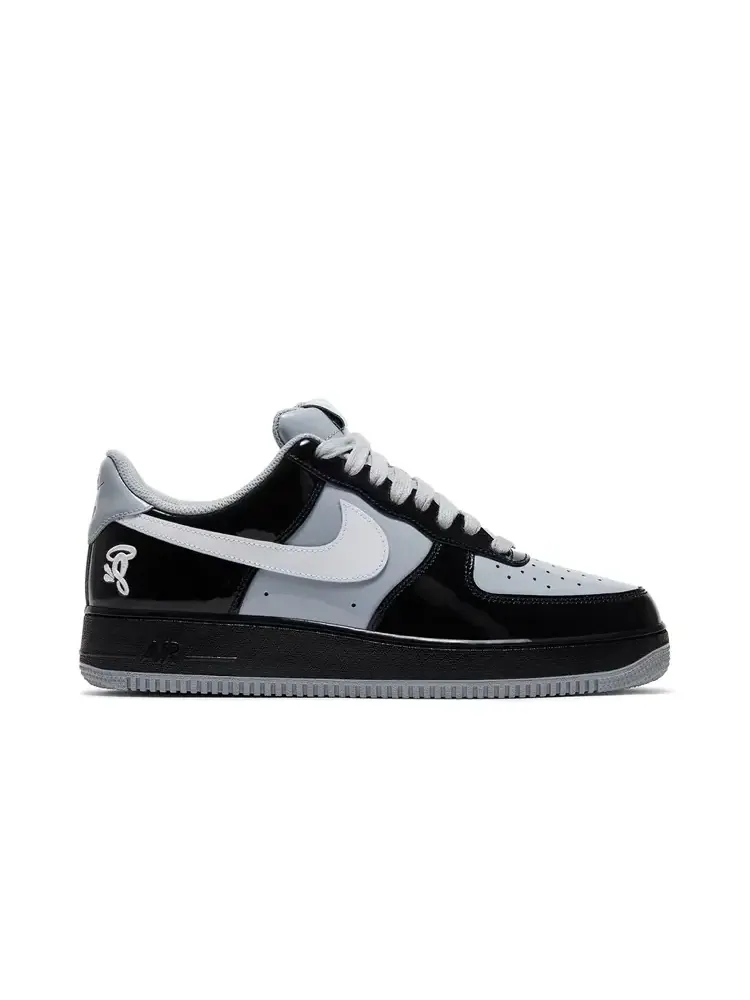 Кроссовки Central Cee x Nike Air Force 1 Low 'Black White Smoke Grey' — изображение 1 из 8, черный