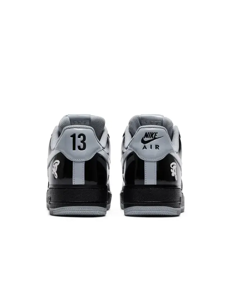 Кроссовки Central Cee x Nike Air Force 1 Low 'Black White Smoke Grey' — изображение 6 из 8, черный