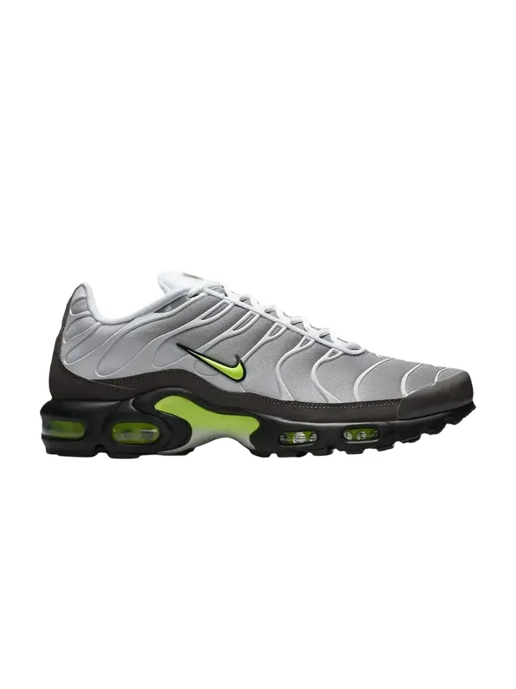 Nike Air Max Plus 'White Pearl Grey Neon' — изображение 1 из 1, желтый