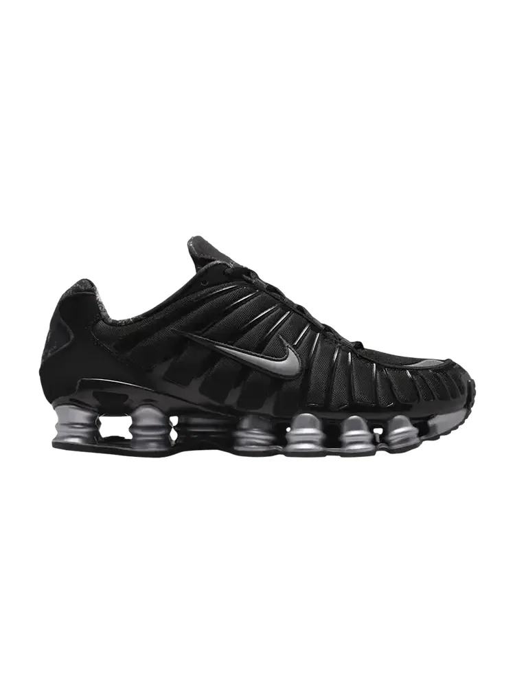 Кроссовки Nike Shox TL 'Black Metallic Cool Grey' — изображение 1 из 1, черный