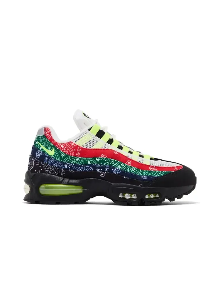 Nike Air Max 95 OG 'Big Bubble - Paisley Neon' — изображение 1 из 10, черный