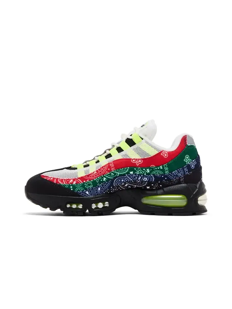 Nike Air Max 95 OG 'Big Bubble - Paisley Neon' — изображение 3 из 10, черный