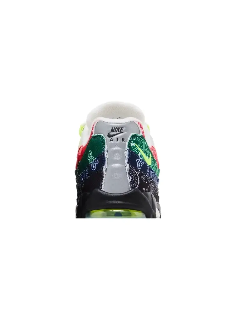 Nike Air Max 95 OG 'Big Bubble - Paisley Neon' — изображение 7 из 10, черный