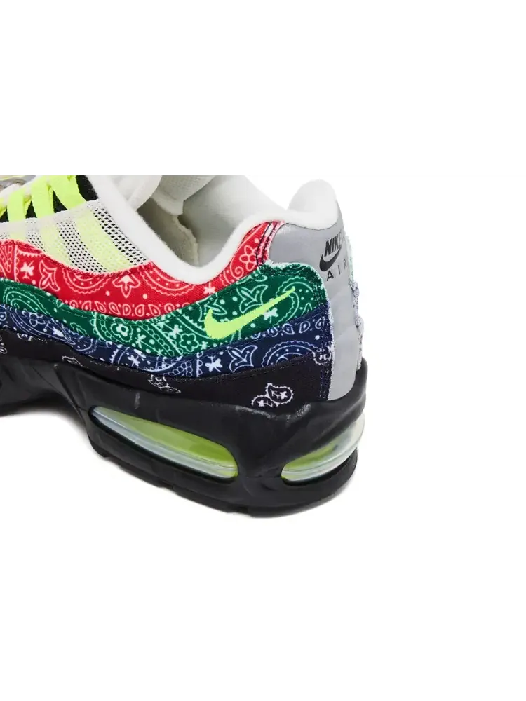 Nike Air Max 95 OG 'Big Bubble - Paisley Neon' — изображение 9 из 10, черный