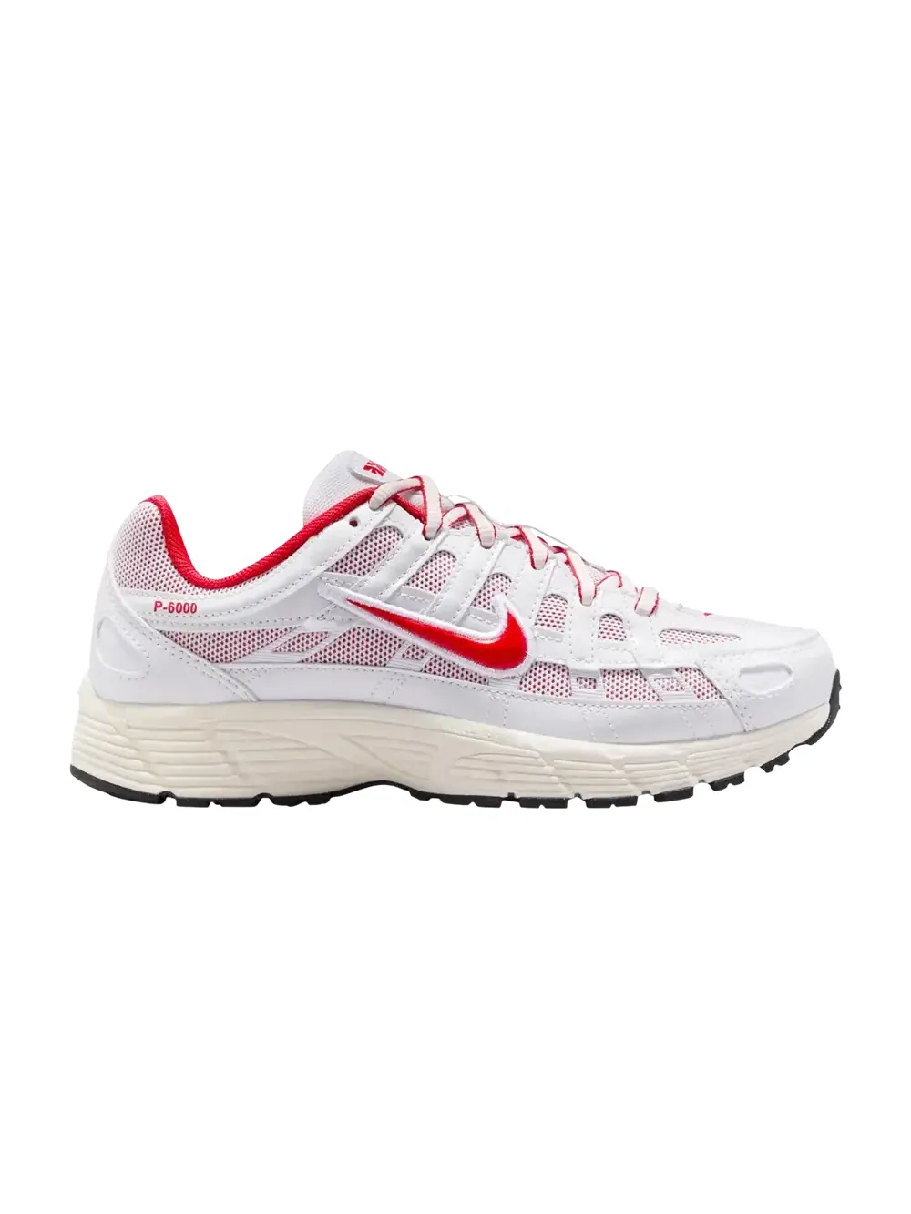 Кроссовки Nike P-6000 GS — изображение 1 из 1, белый/красный