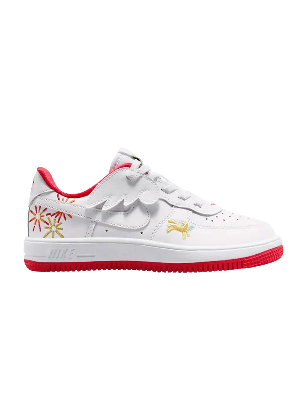 Кроссовки Nike Force 1 Low Easyon PS — изображение 1 из 1, белый/белый-белый