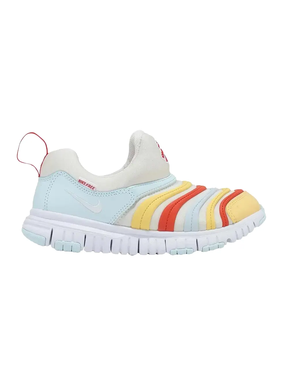 Кроссовки Nike Dynamo Free PS — изображение 1 из 1, белый-белый-золотистый
