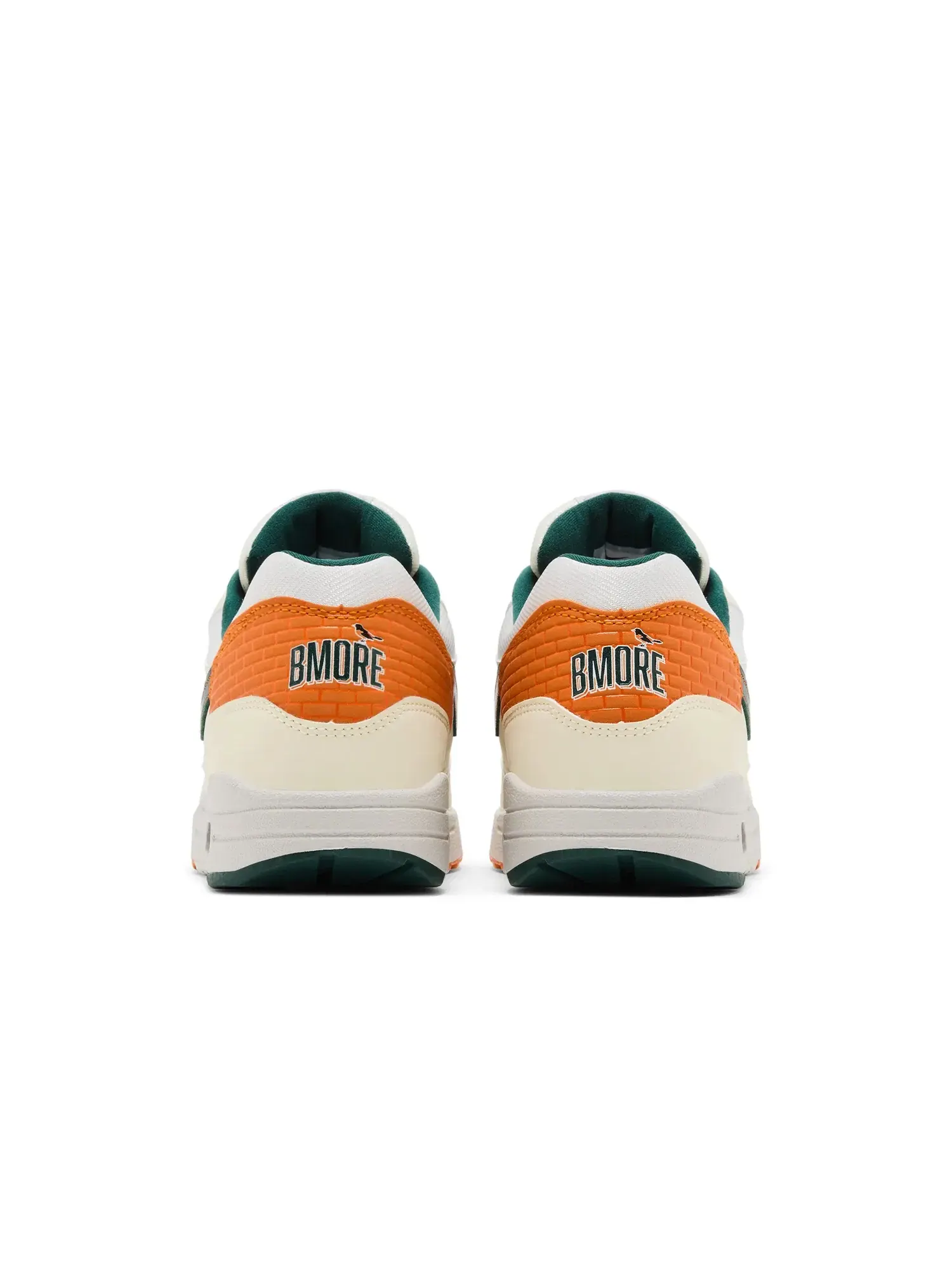 Кроссовки Nike Air Max 1 City Connect — изображение 6 из 8, зеленый-оранжевый