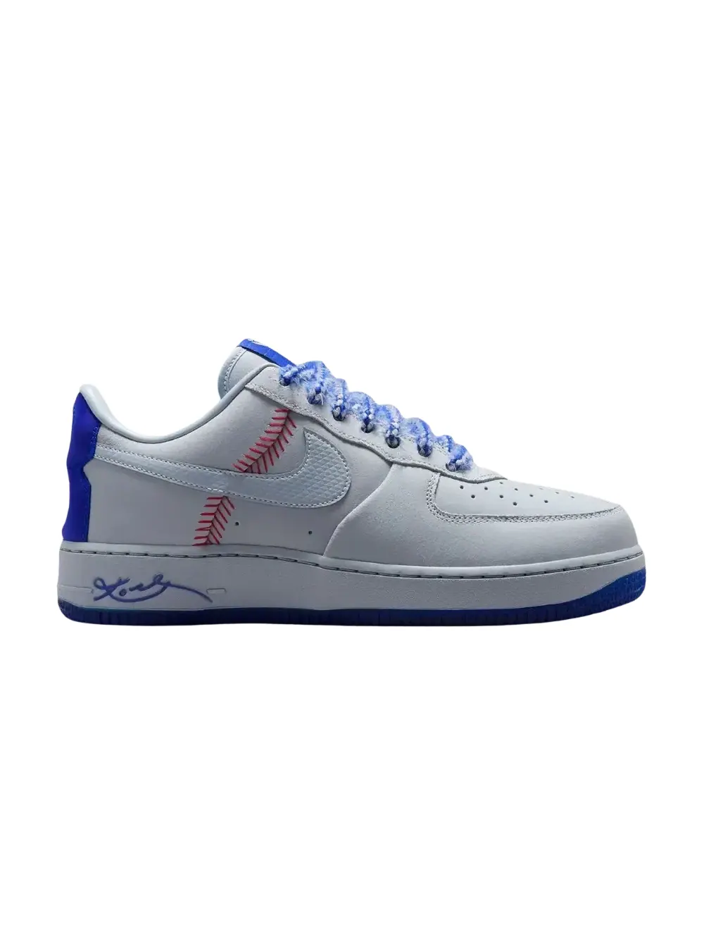 Кроссовки Kobe Bryant x Nike Air Force 1 Low Protro — изображение 1 из 1, серый/серый-синий