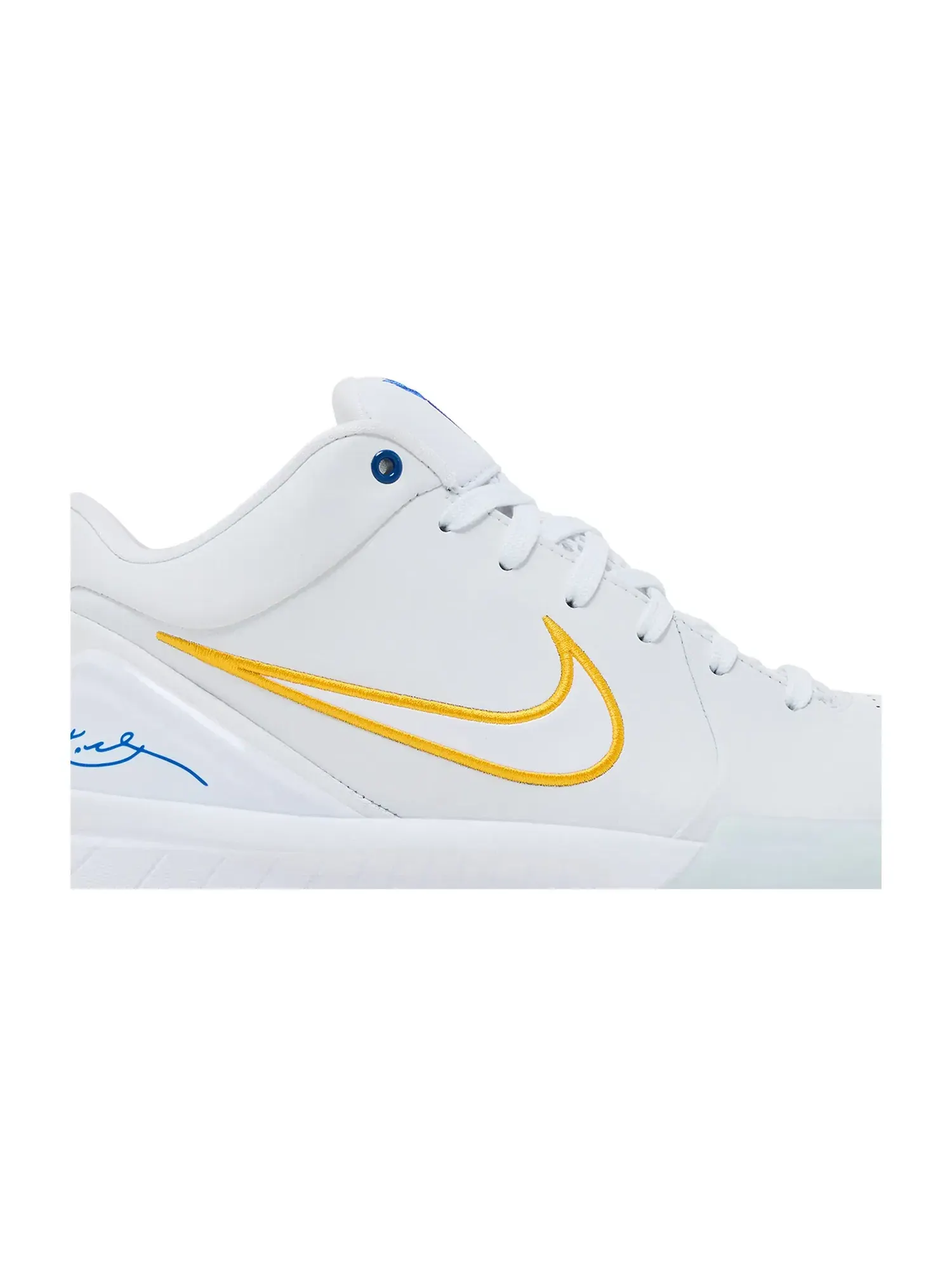 Кроссовки Nike Zoom Kobe 4 Protro GS — изображение 2 из 8, белый/синий