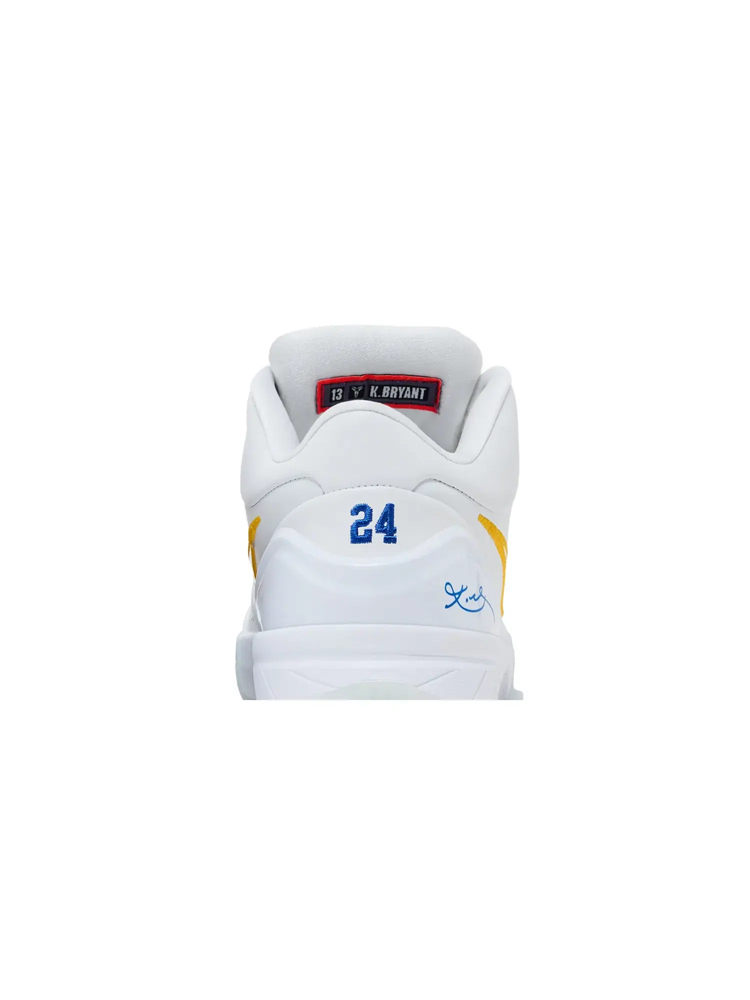Кроссовки Nike Zoom Kobe 4 Protro GS — изображение 7 из 8, белый/синий