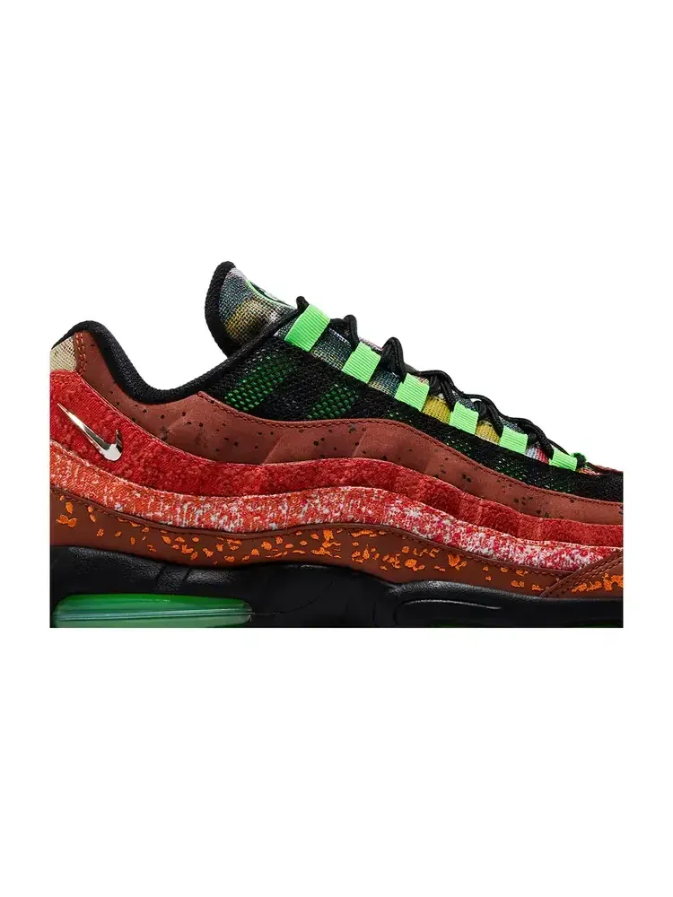 Кроссовки Nike Air Max 95 'Big Bubble - Family Reunion Hong Kong' — изображение 2 из 8, красный