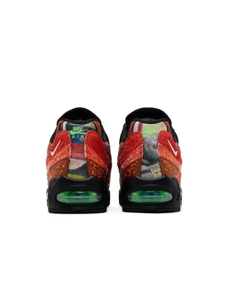 Кроссовки Nike Air Max 95 'Big Bubble - Family Reunion Hong Kong' — изображение 6 из 8, красный