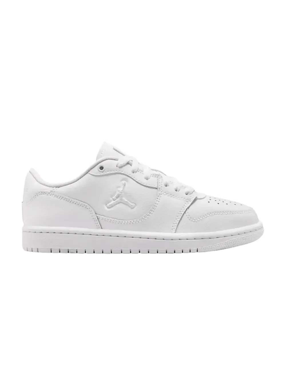 Кроссовки Air Jordan Court Connect Low GS — изображение 1 из 1, белый/платиновый