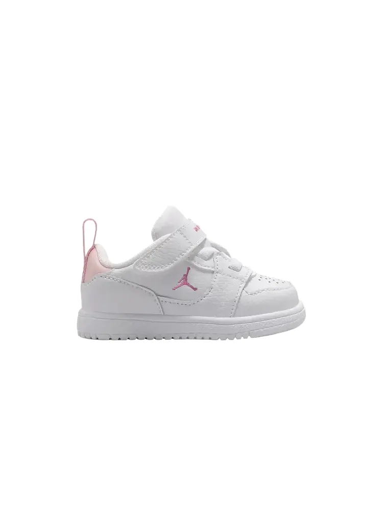 Кроссовки Air Jordan Court Connect Low TD — изображение 1 из 1, белый розовый