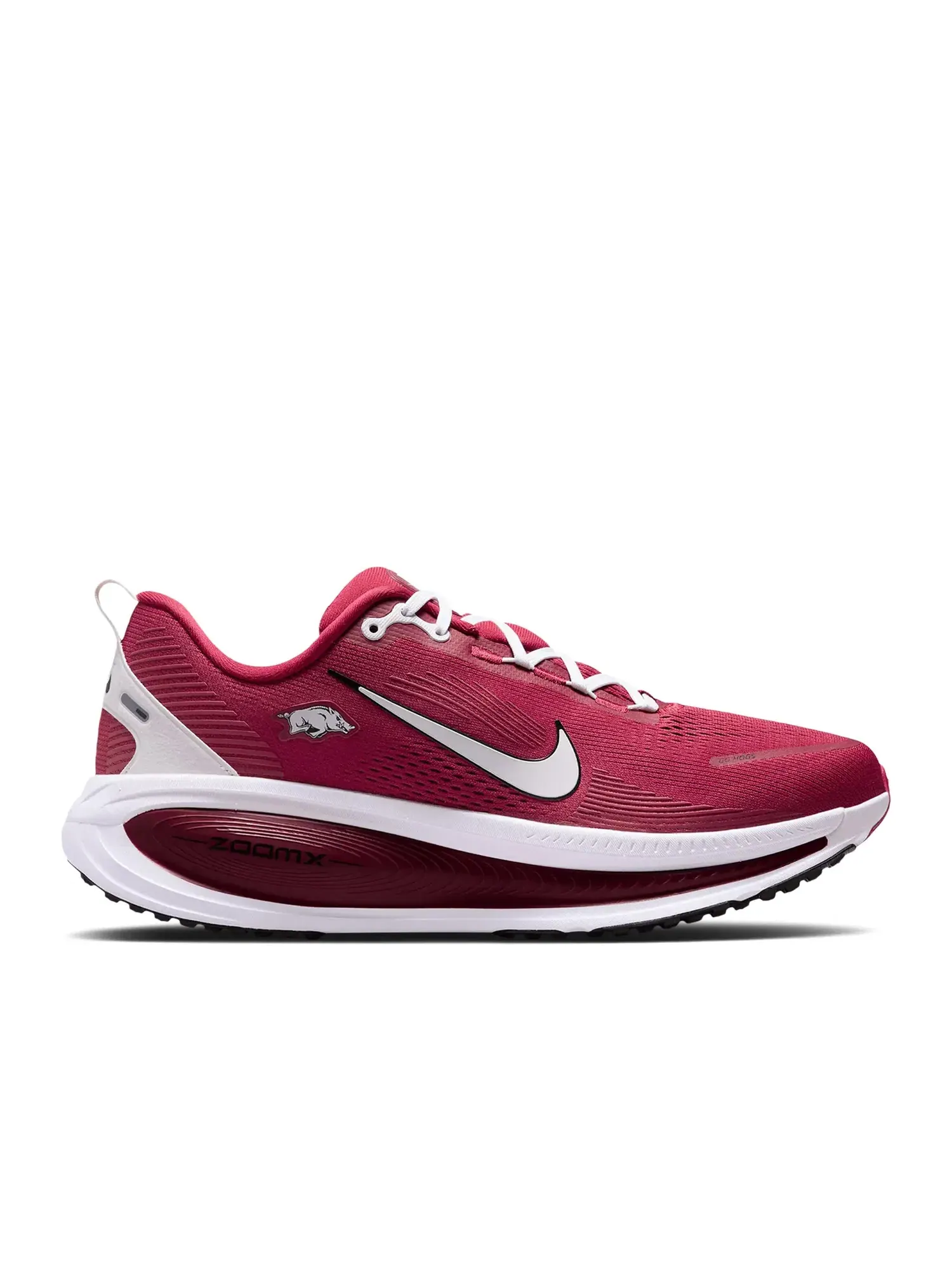 Кроссовки NCAA x Nike Vomero 18 "Arkansas" — изображение 1 из 1, черный-белый