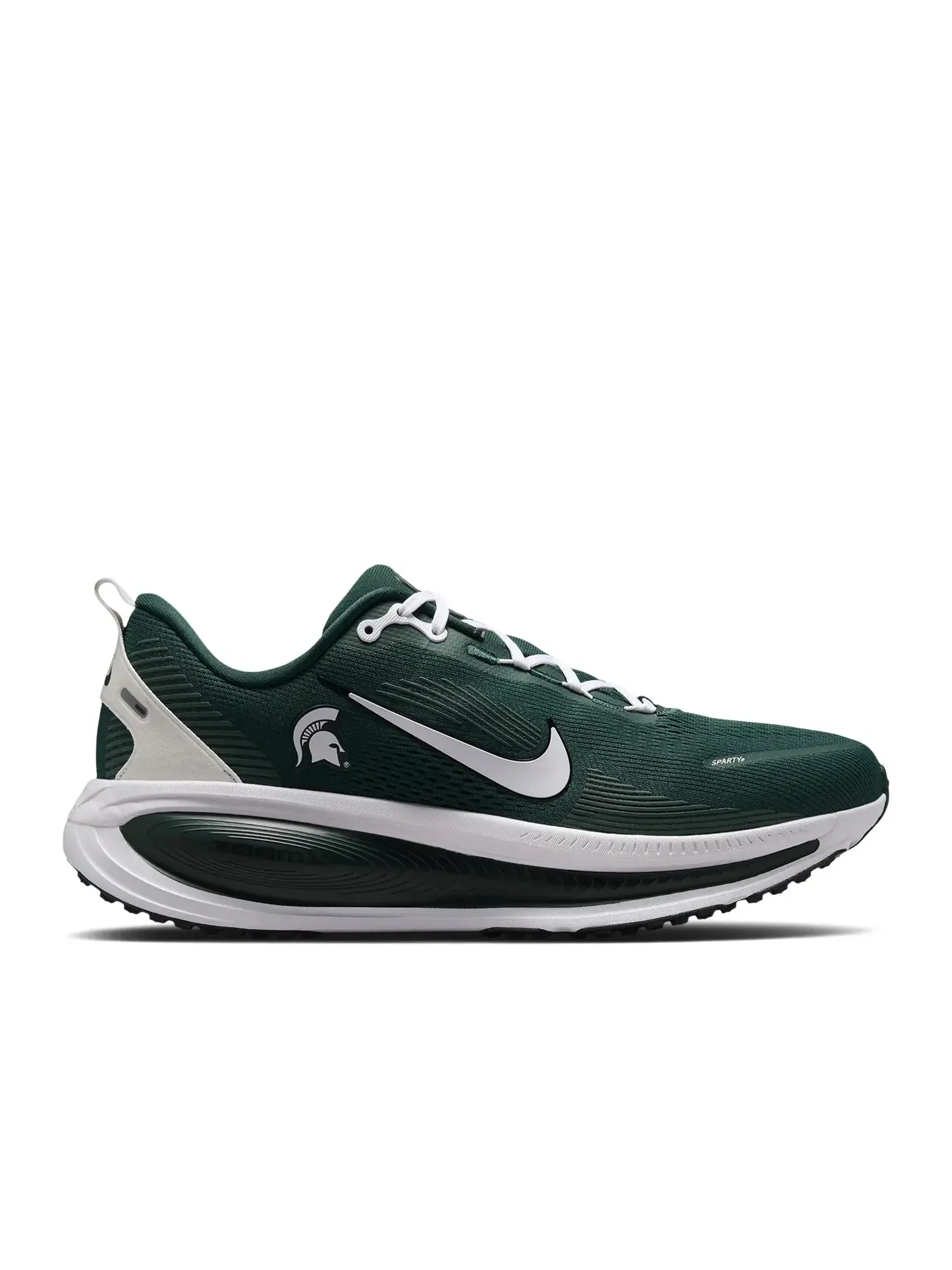 Кроссовки NCAA x Nike Vomero 18 "Michigan State" — изображение 1 из 1, зеленый/черный-белый