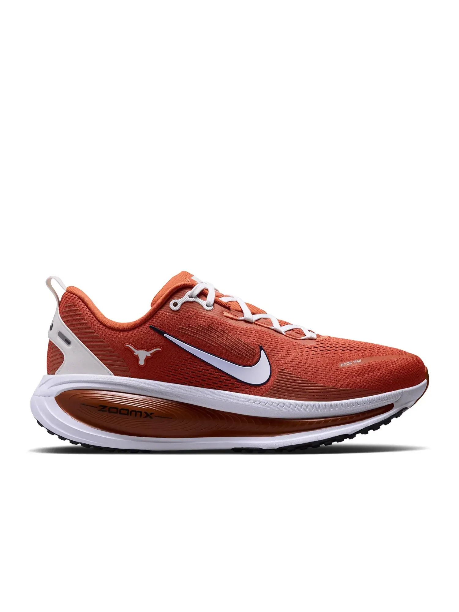 Кроссовки NCAA x Nike Vomero 18 "Texas" — изображение 1 из 1, оранжевый/черный-белый