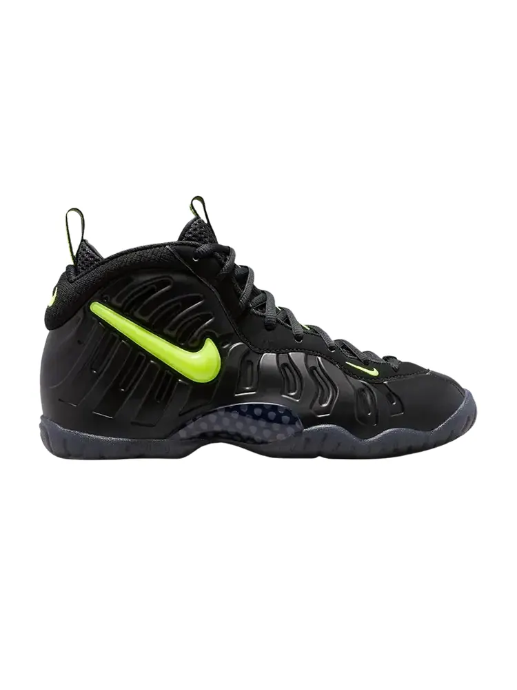 Кроссовки Nike Little Posite Pro GS — изображение 1 из 1, черный желтый