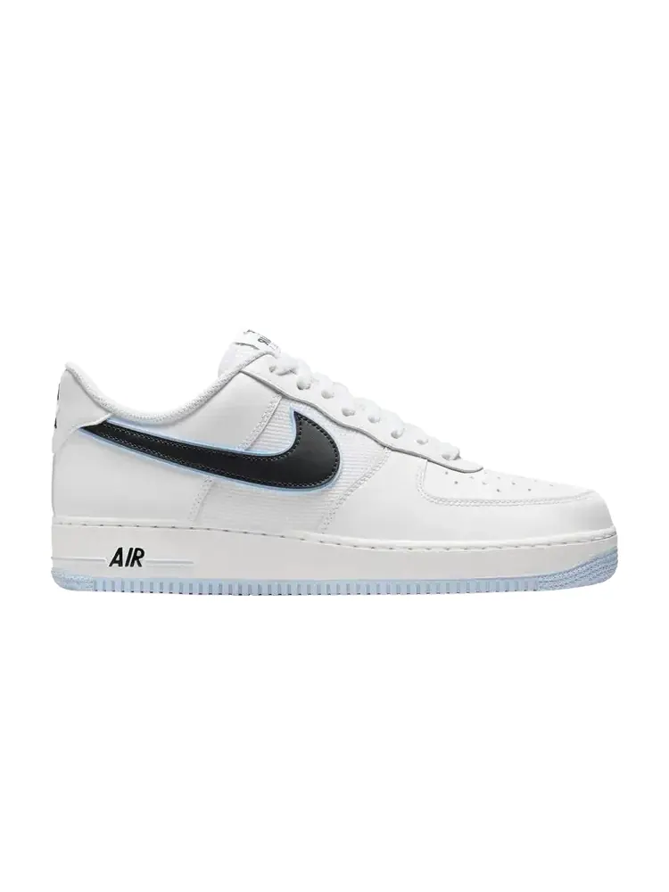Кроссовки Nike Air Force 1 Low '07 'White Black Hydrogen Blue' — изображение 1 из 1, белый