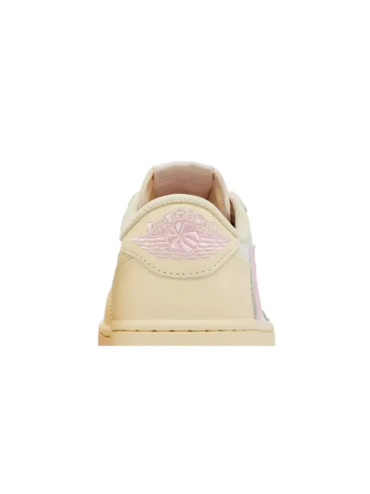 Кроссовки Travis Scott x Air Jordan 1 Retro Low OG — изображение 7 из 10, розовый