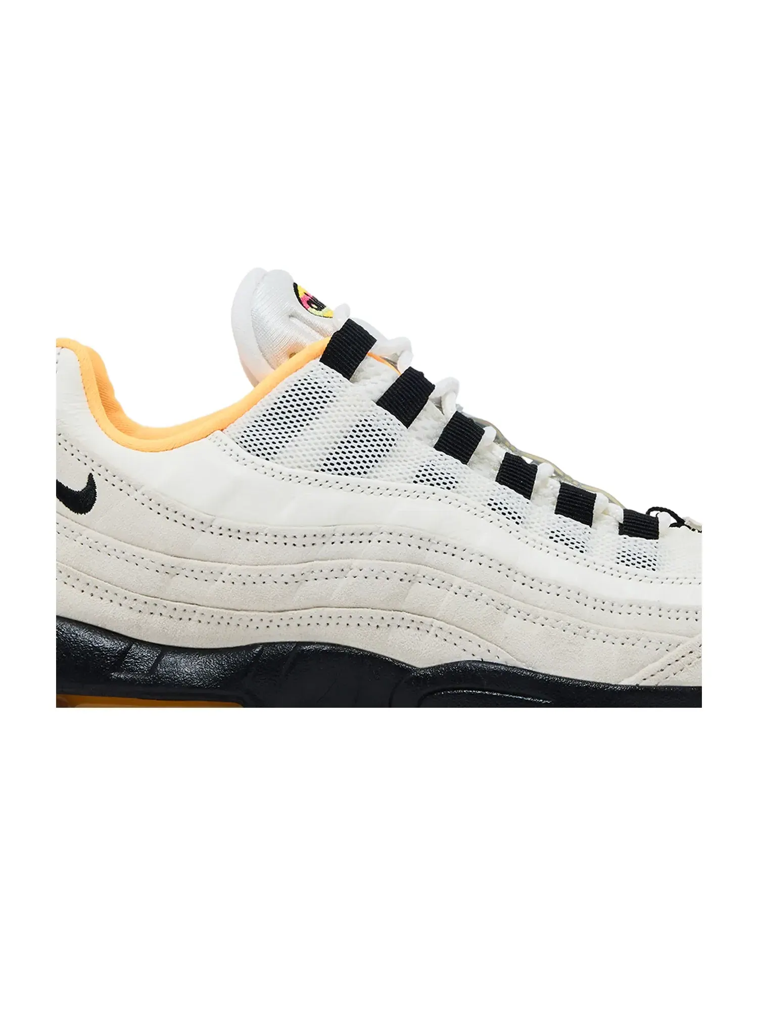 Кроссовки Nike SB Air Max 95 — изображение 2 из 8, черный-оранжевый