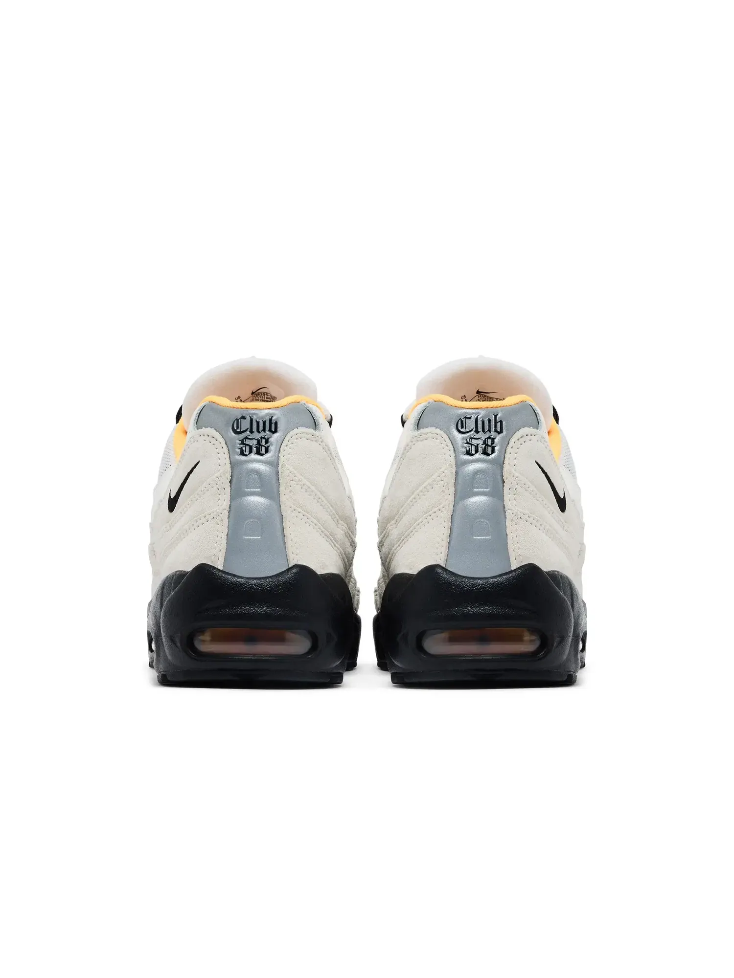 Кроссовки Nike SB Air Max 95 — изображение 6 из 8, черный-оранжевый