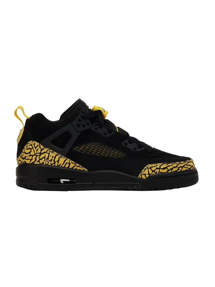 Air Jordan Spizike Low GS 'Black Speed Yellow' — изображение 1 из 1, черный