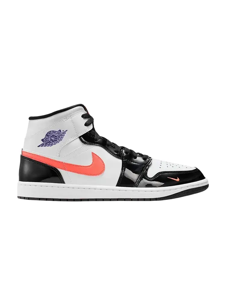 Air Jordan 1 Mid SE 'Black White' — изображение 1 из 1, белый