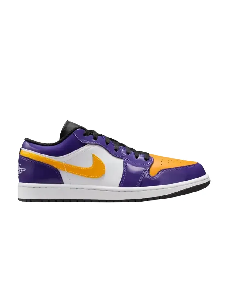 Air Jordan 1 Low 'Lakers' — изображение 1 из 1, фиолетовый