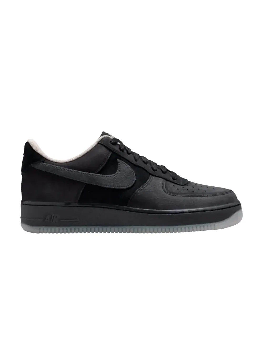 Кроссовки Nike Air Force 1 07 — изображение 1 из 1, черный/серый-черный