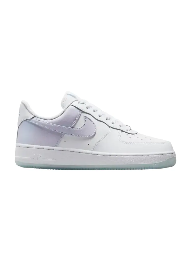 Nike Wmns Air Force 1 '07 SE 'White Blue Tint Metallic Silver Pure Violet' — изображение 1 из 1, серый