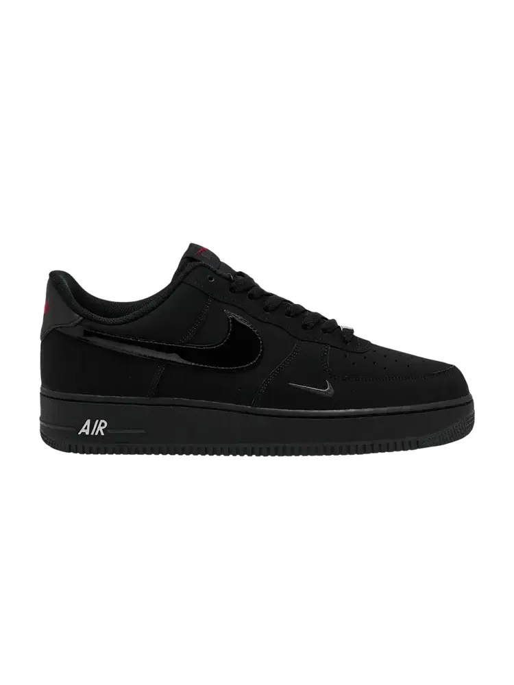 Nike Air Force 1 Low '07 LV8 'Black Patent Swoosh' — изображение 1 из 1, черный