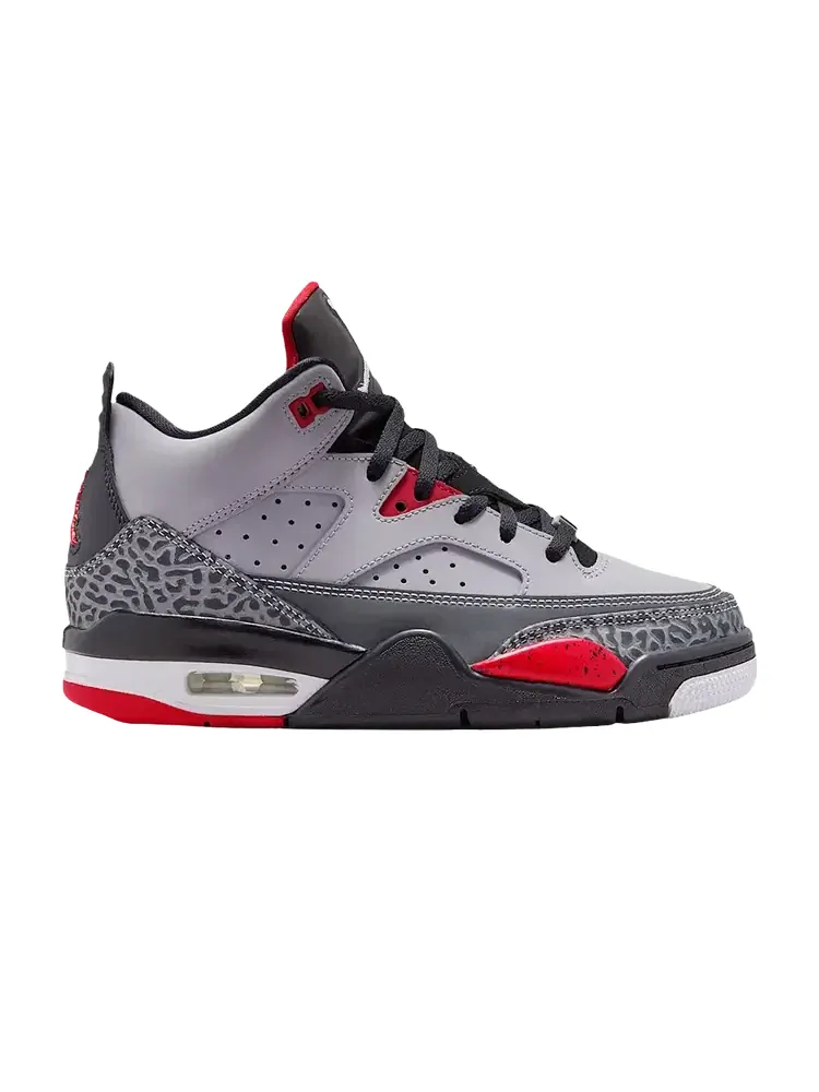 Кроссовки Air Jordan Son Of Mars Low GS — изображение 1 из 1, серый черный красный