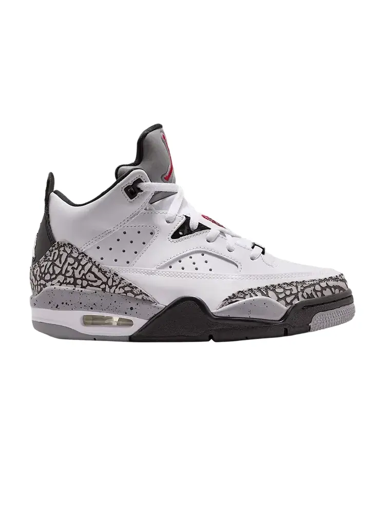 Кроссовки Air Jordan Son Of Mars Low GS — изображение 1 из 1, белый черный серый